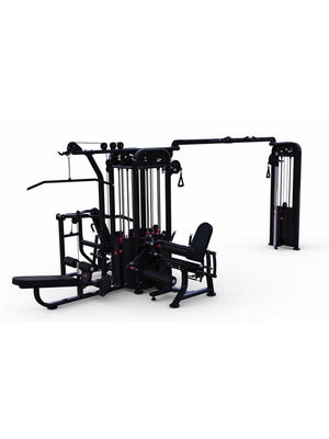 MuscleD Compact 5 Stack MultiGym - Black
