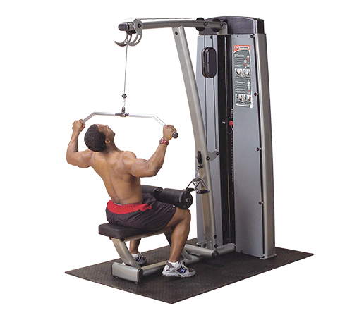 Body-Solid Pro•Dual Lat Pulldown with Mid Row Machine