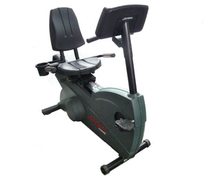 Life Fitness 9500HR Recumbent Bike Refurbished - Fitness Equipment Broker Title | Fitness Equipment Broker - commercial recumbent exercise bike, pre owned exercise bike, professional spin bike