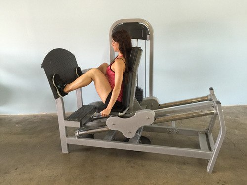 MuscleD Seated Leg Press