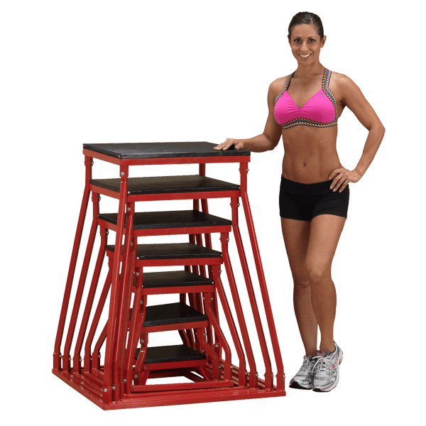 Plyo Boxes Set of (7)  6" - 42"