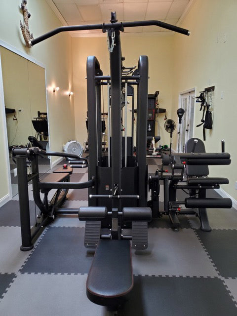 Stack Multi Gym MuscleD Compact 5 Stack MultiGym - Black – Fitness Equipment Broker