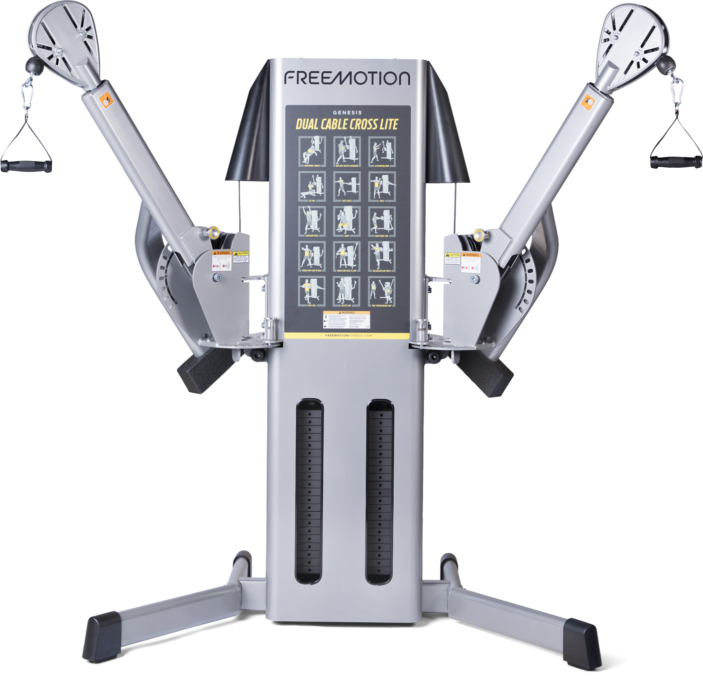 FreeMotion G424 Dual Cable Cross Silver