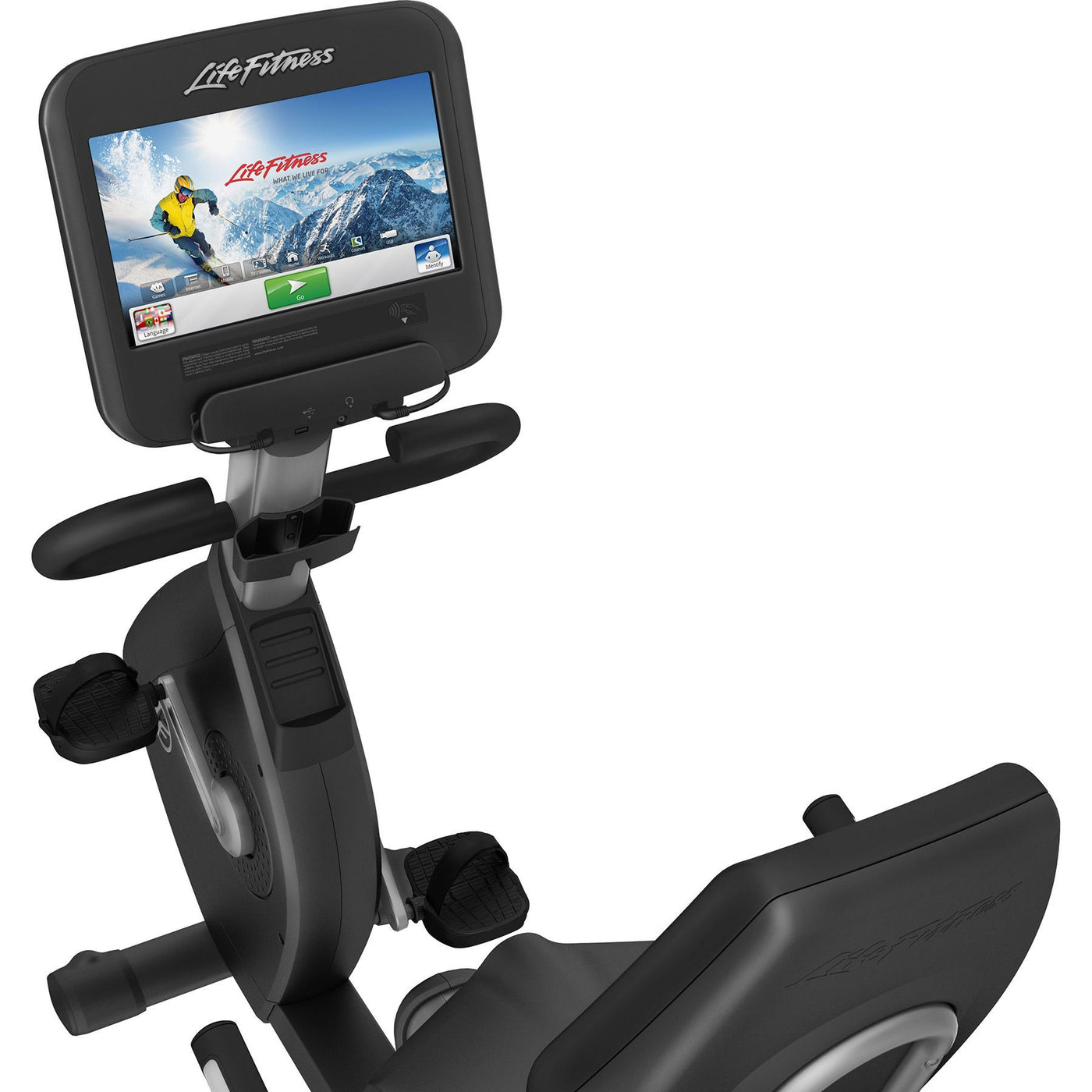 Life Fitness Discover SE 95R Elevation Recumbent Bike Refurbished