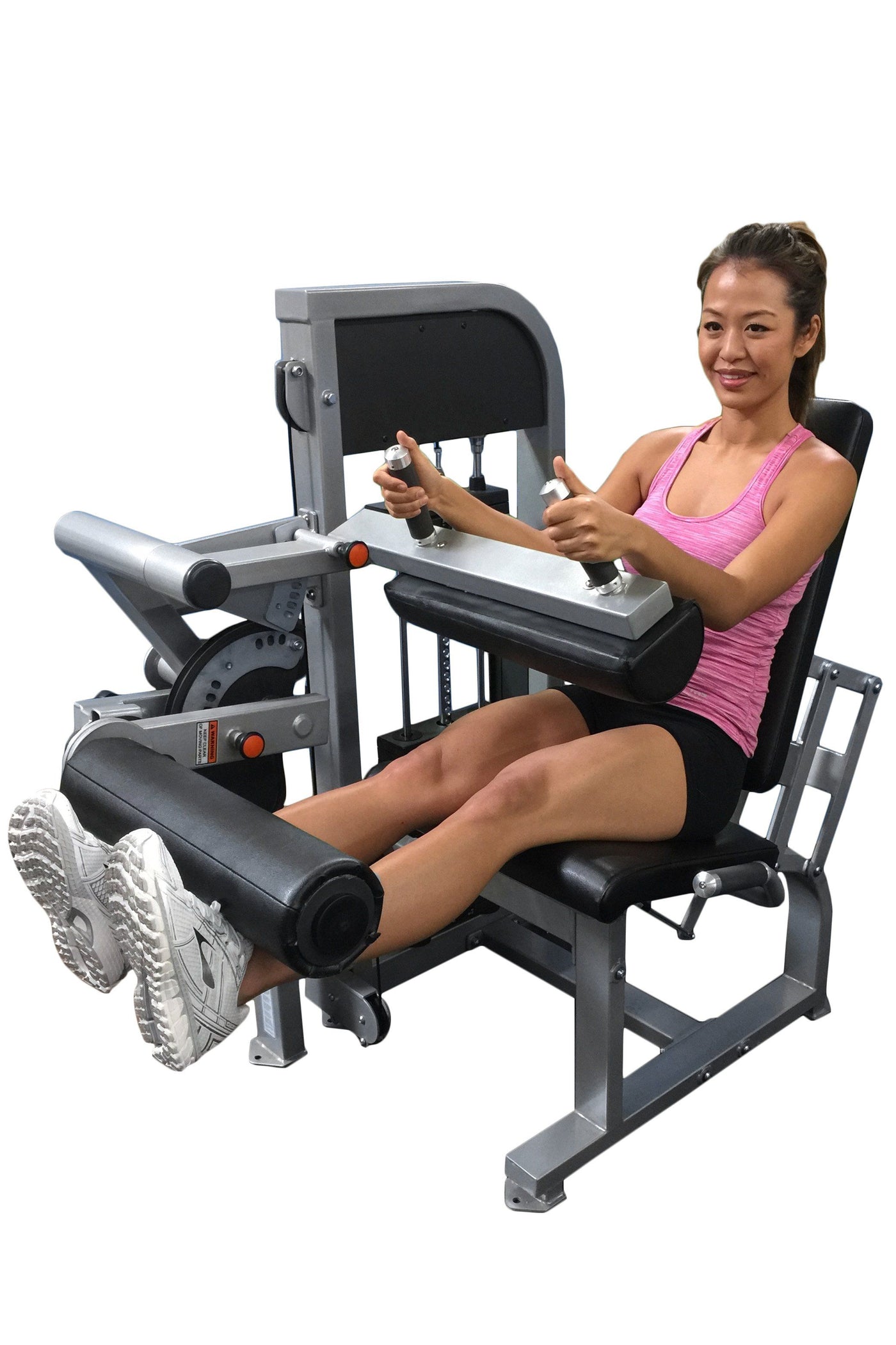 Seated leg online exercise machines